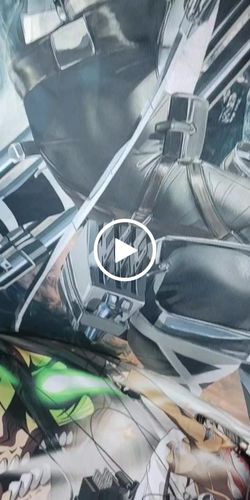 Customer video review of Eren & Mikasa Car Seat Covers Custom Attack On Titan Anime Accessories