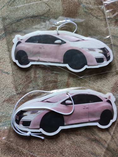 Customer photo review of Two Custom Air Fresheners
