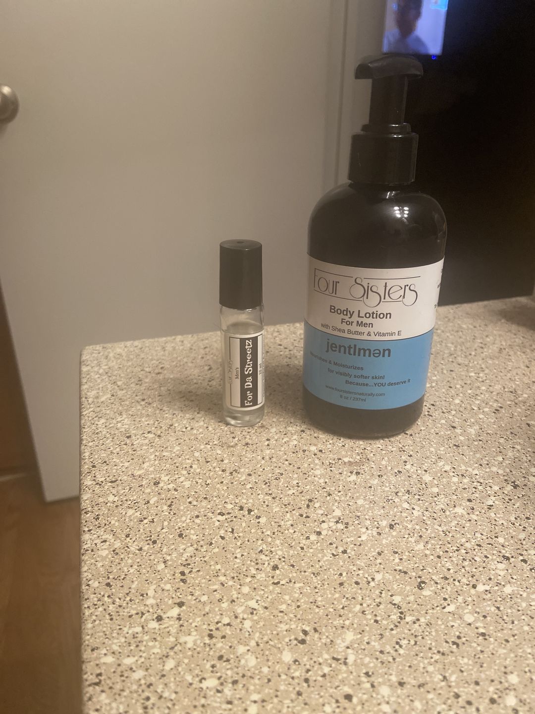Customer photo review of Men's Body Lotion