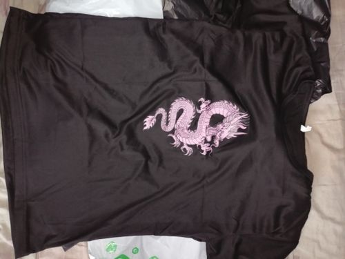 Customer photo review of T-Shirt Dragon<br> Rose