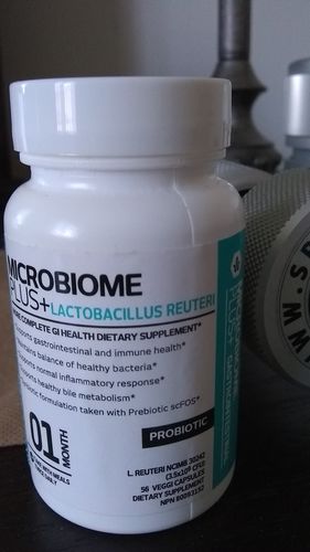 Customer photo review of Lactobacillus Reuteri NCIMB 30242 | Microbiome Plus+