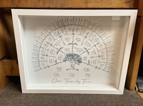 Customer photo review of 'Limited Edition' Olive Family Tree Hamptons Blue