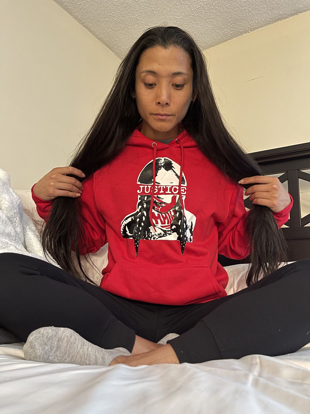 Customer photo review of JUSTICE Hoodie