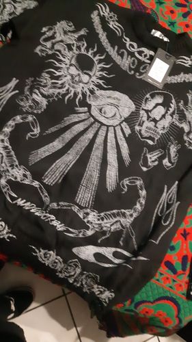 Customer photo review of Harajuku Style "Madness" Oversized Knit Sweater