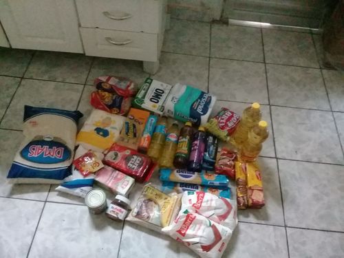 Customer photo review of Cesta Kit Limpeza Plus