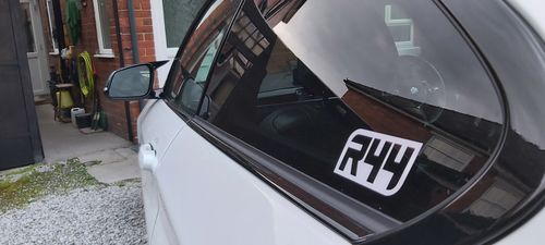 Customer photo review of MHC Black BMW M Style Wing Mirror Replacement Covers In Gloss Black