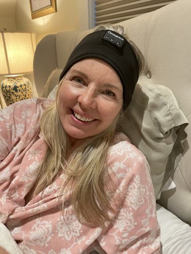 Customer photo review of CozyBand Wireless Headphones