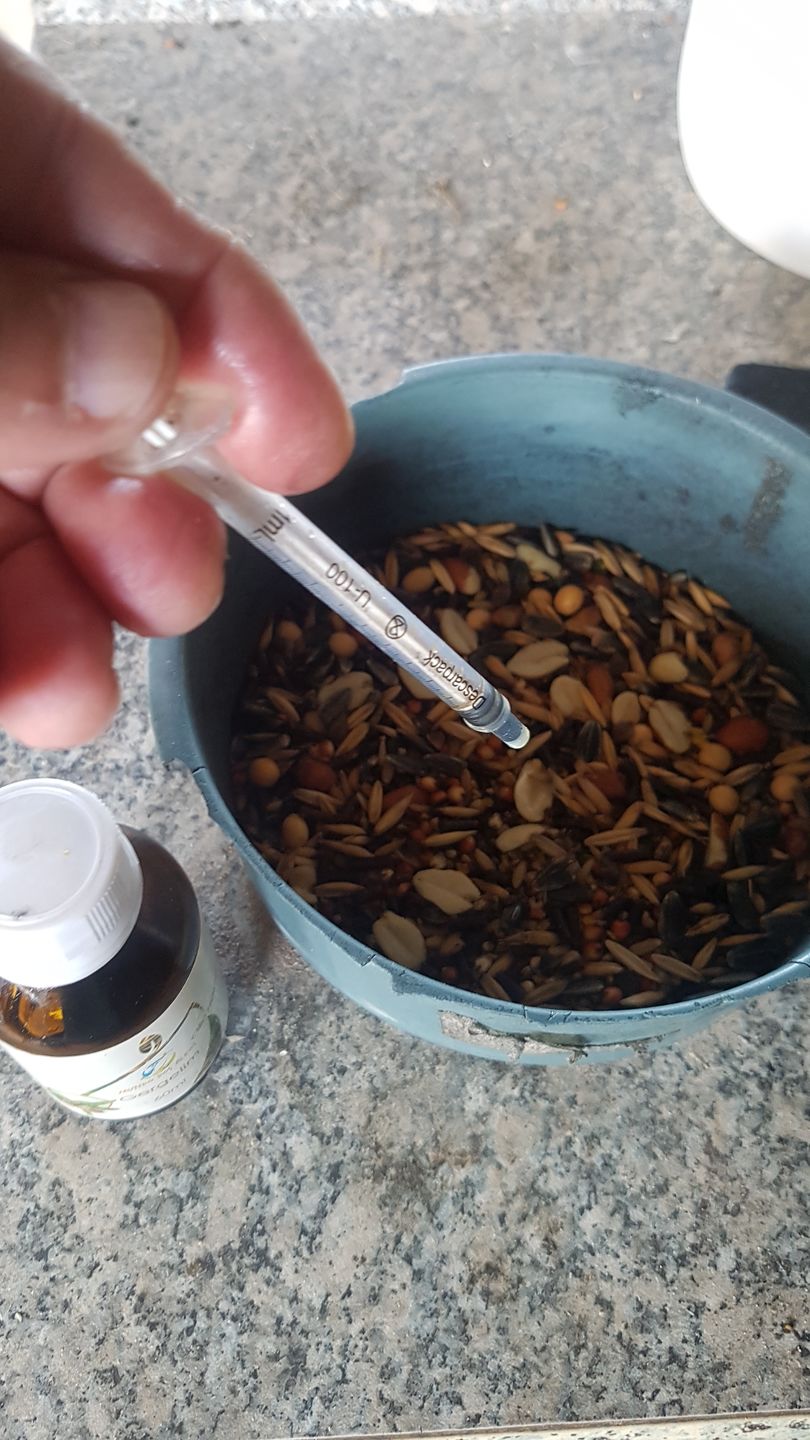 Customer photo review of Óleo de Semente de Uva