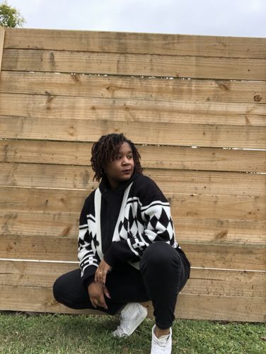 Customer photo review of Dragon Cardigan