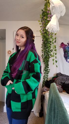 Customer photo review of Fire Dance Cardigan