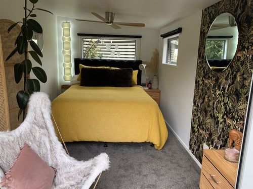 Customer photo review of Living Jungle Chevron Wallpaper - 4 Colours