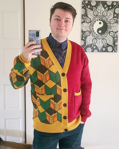 Customer photo review of Dead Calm Cardigan