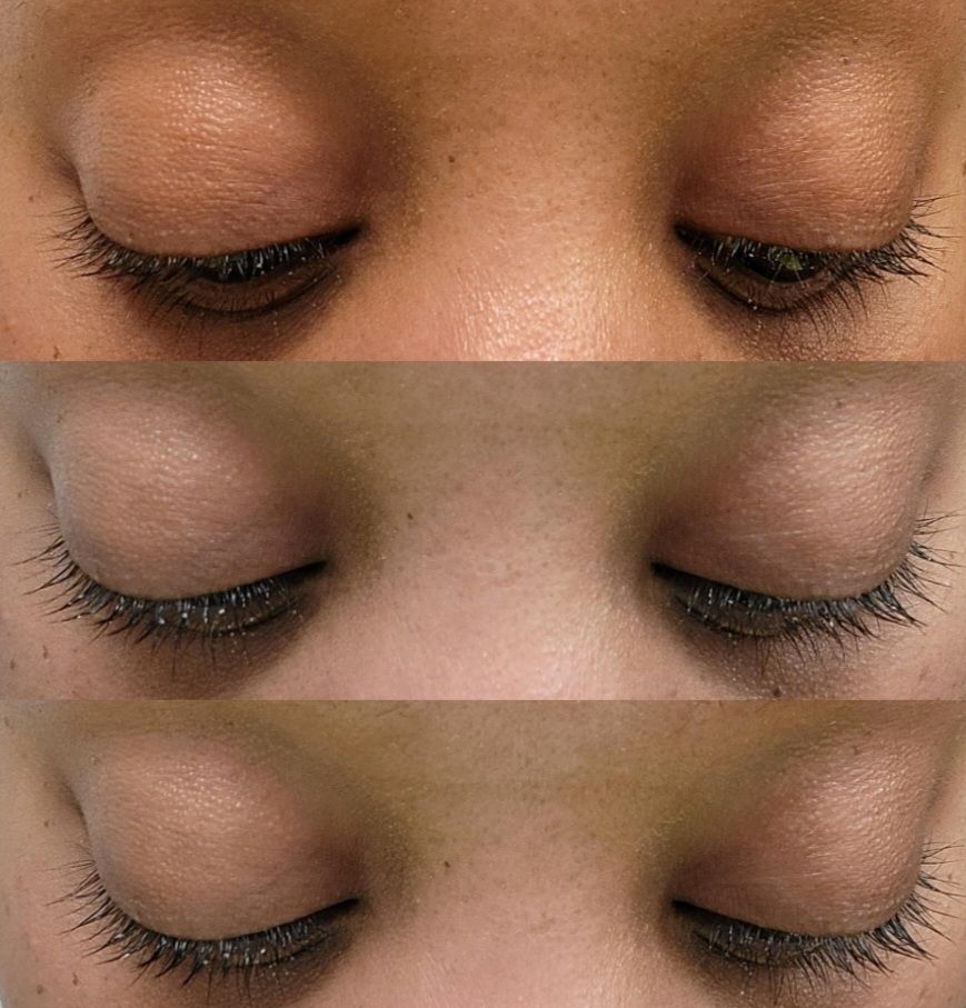 Customer photo review of Volume Eyebrow and Eyelash Serum -