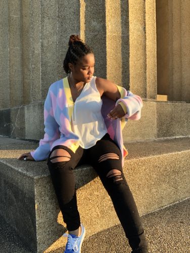 Customer photo review of Howl's Moving Cardigan