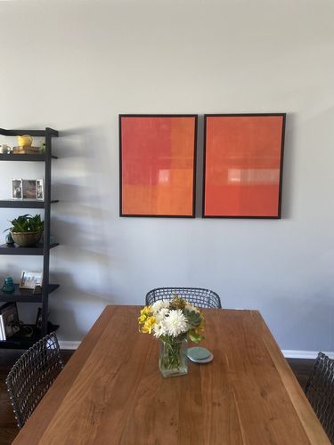 Customer photo review of Sunshine Canvas (Set of 2)