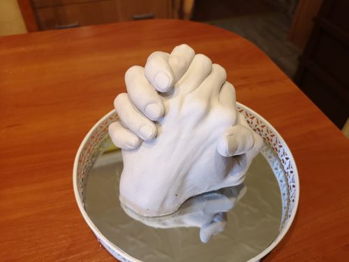 Customer photo review of Páros | Kézszobor készítő - Szett