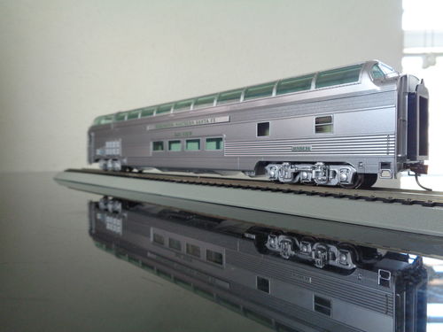 Customer photo review of WalthersProto 920-13502 BNSF #31, Business Train (Real Metal Finish), HO