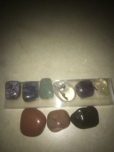Customer photo review of The Starter Set | 7 Stone Chakra Set