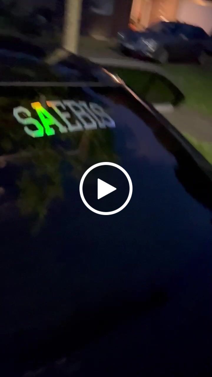 Customer video review of SAEBIS® Lifestyle Auto Folie weiß, schwarz oder Chameleon
