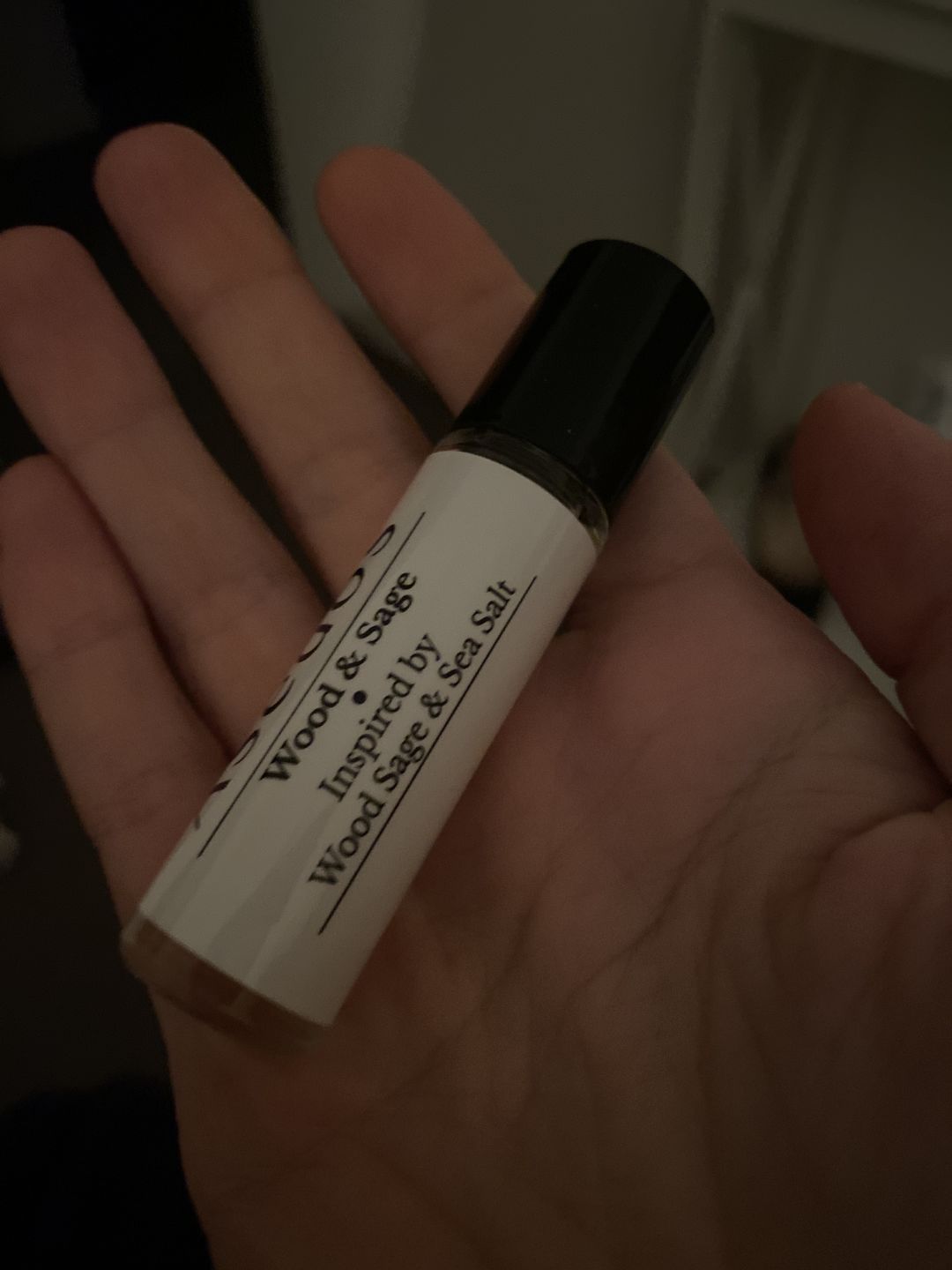 Customer photo review of WOOD SAGE PERFUME OIL