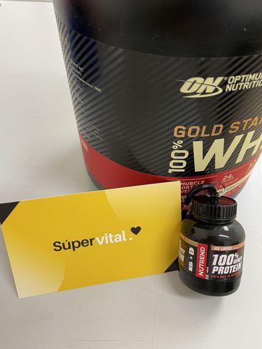 Customer photo review of Whey Protein Gold Standard Optimum Nutrition Original