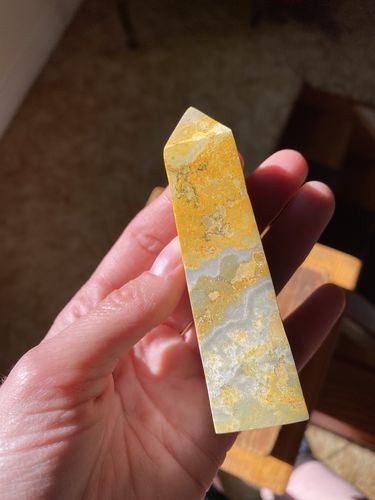 Customer photo review of Bumblebee Jasper Obelisk