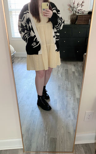 Customer photo review of Dragon Cardigan