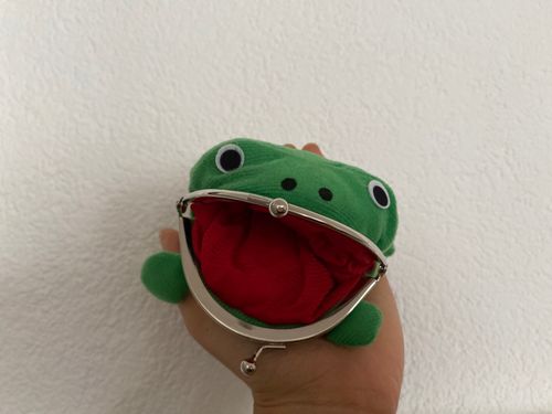 Customer photo review of Kawaii Style Naruto "Gama-chan" Frog Wallet
