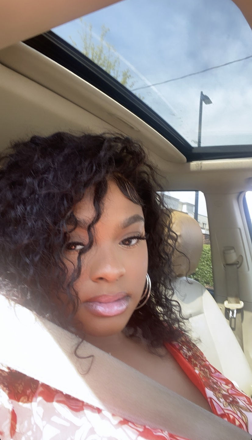 Customer photo review of Loose Deep Wave Human Hair 13x6 Lace Front Wig AFS63