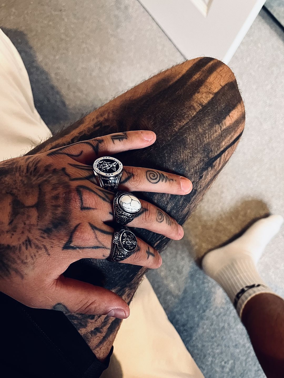 Customer photo review of ST. MICHAELS. - SILVER