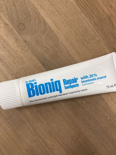 Customer photo review of Bioniq® Repair-Toothpaste (75ml)