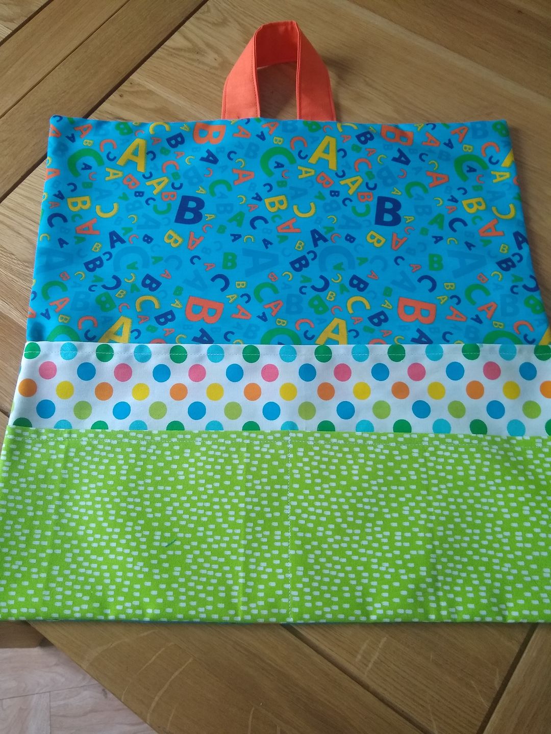 Customer photo review of ABC Polycotton Fabric