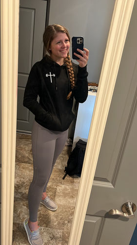 Customer photo review of Original Performance Hoodie - Black