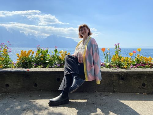 Customer photo review of Howl's Moving Cardigan