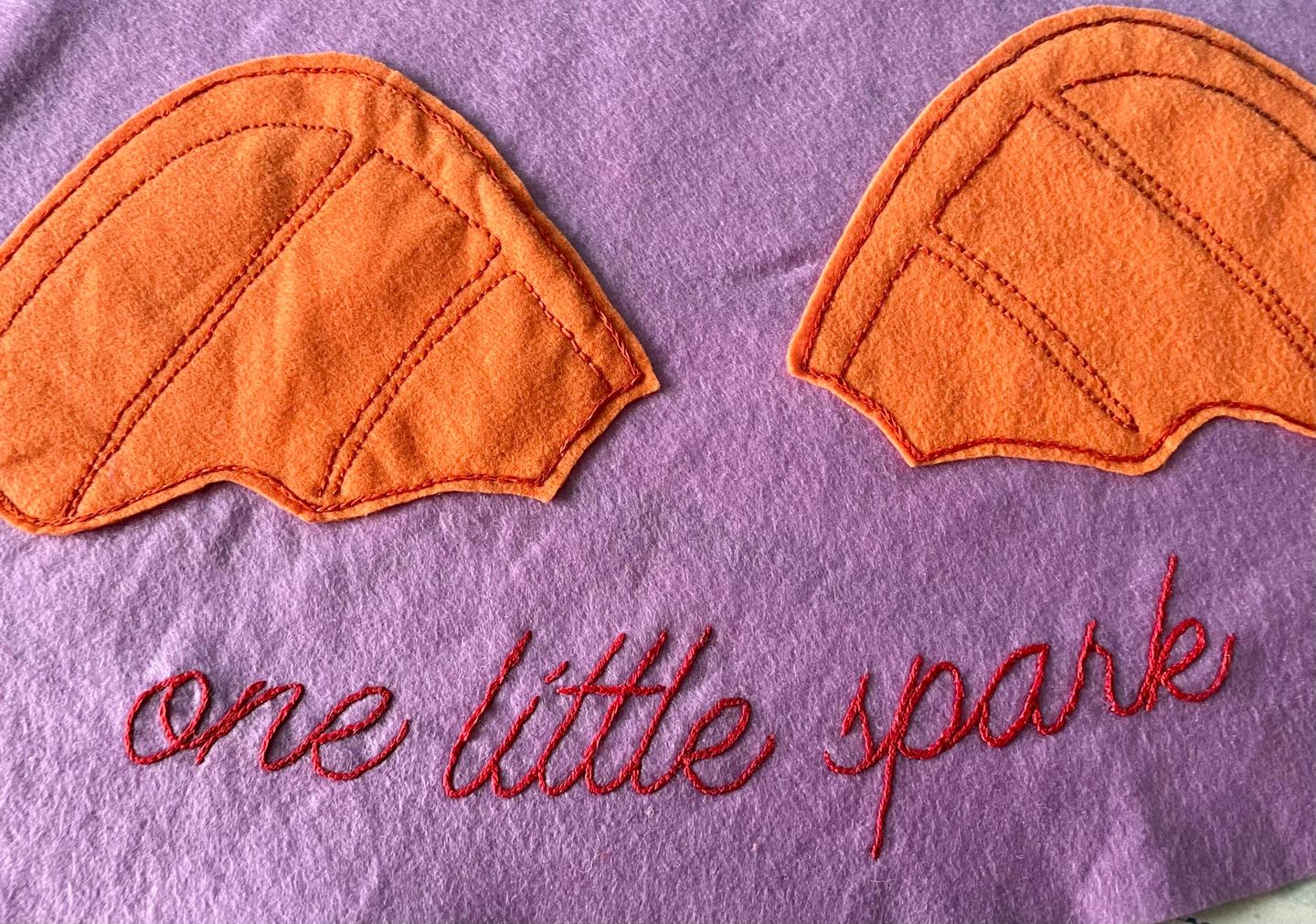 Customer photo review of Acrylic Craft Felt By Yard