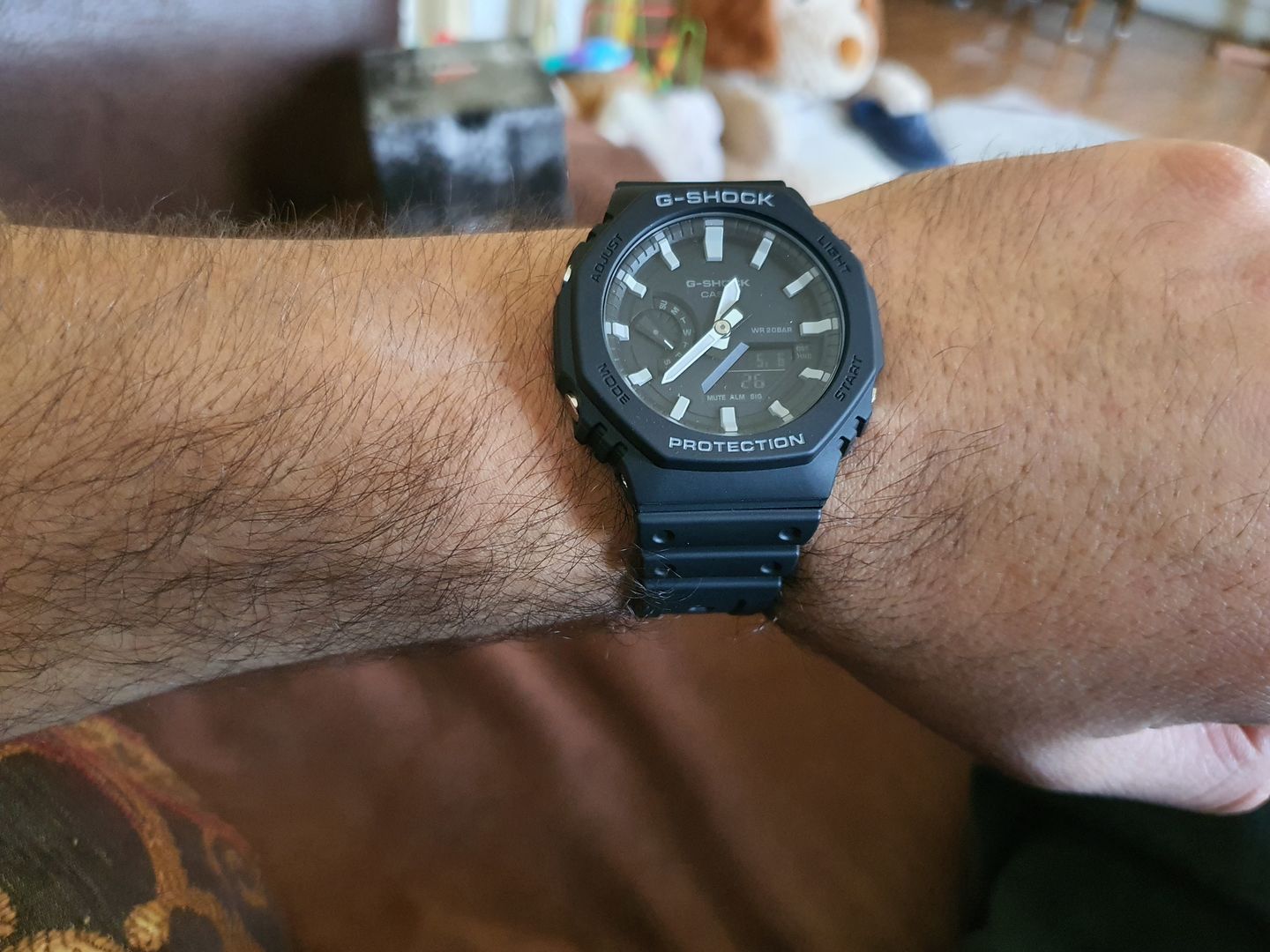 Customer photo review of Reloj Casio G-Shock Royal Oak "Casioak" GA-2100-1ADR Carbon Core Negro