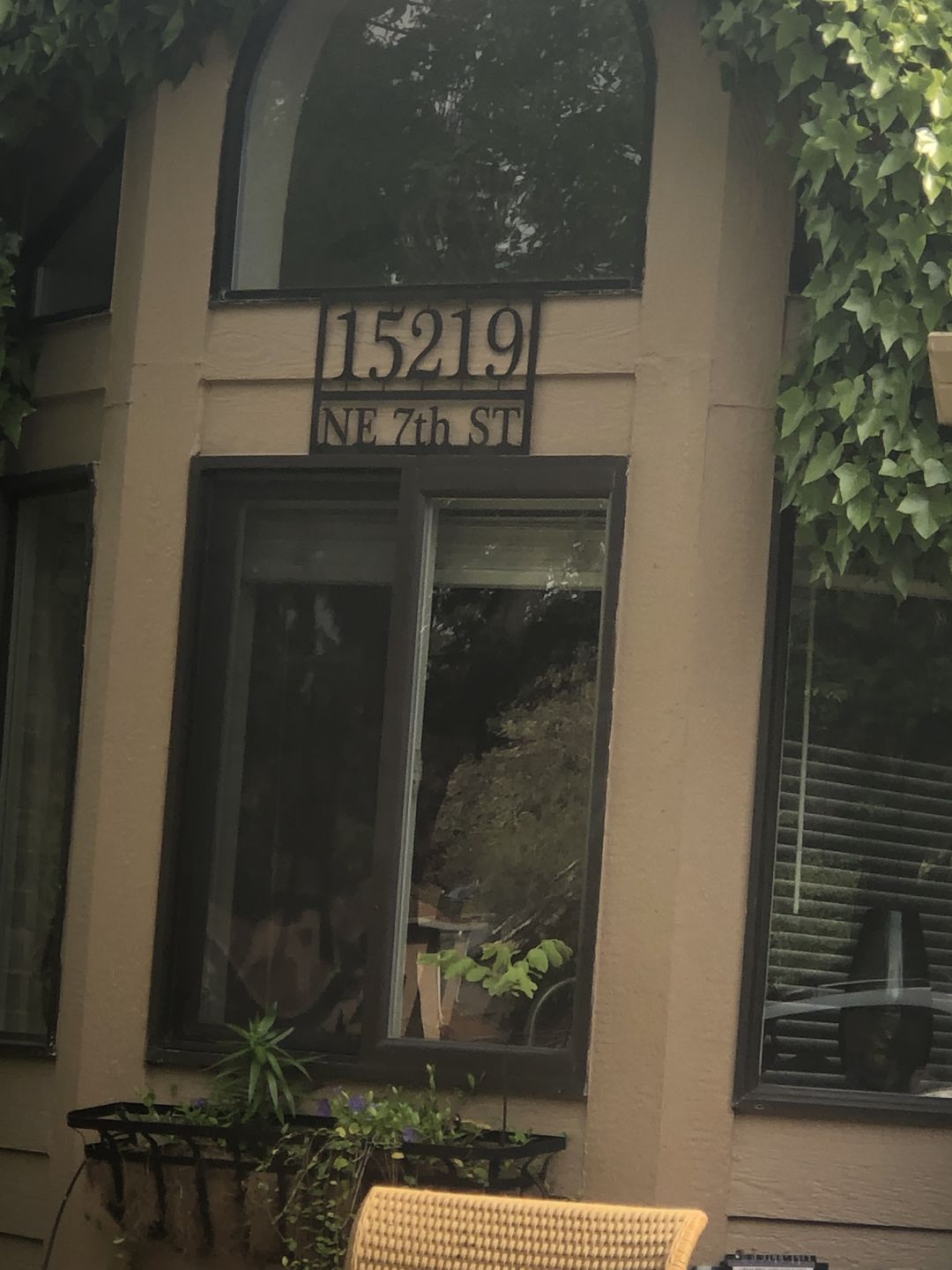Customer photo review of Home Address Plaque - 3 Sizes