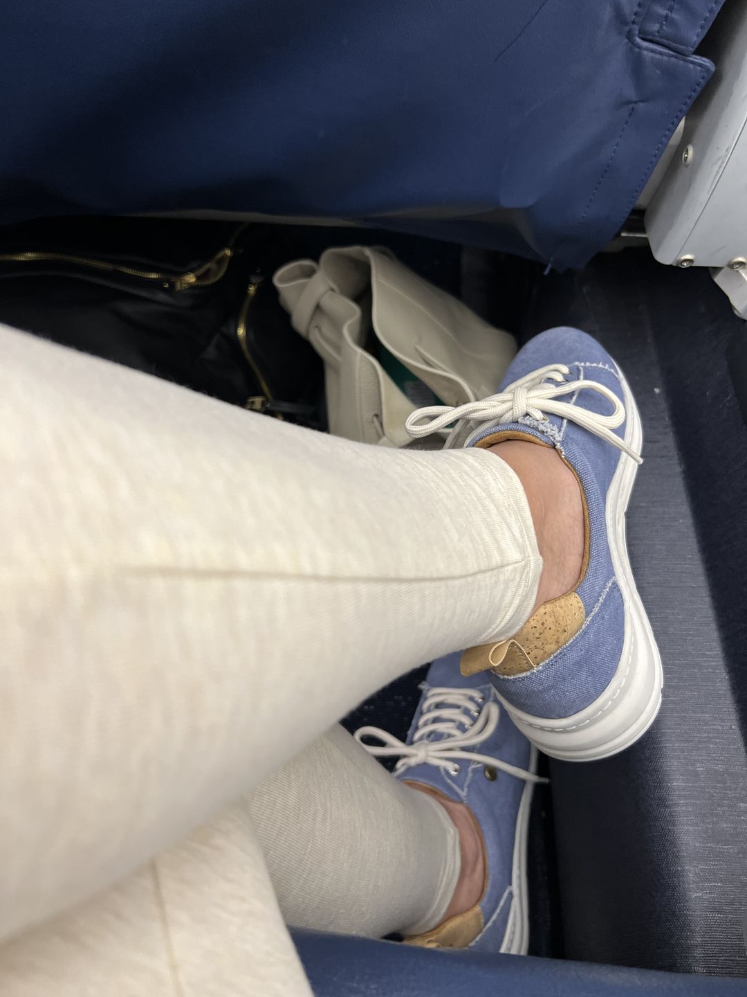 Customer photo review of The Denim Corker Sneaker