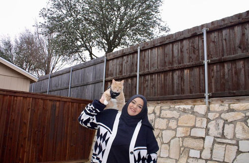 Customer photo review of Dragon Cardigan