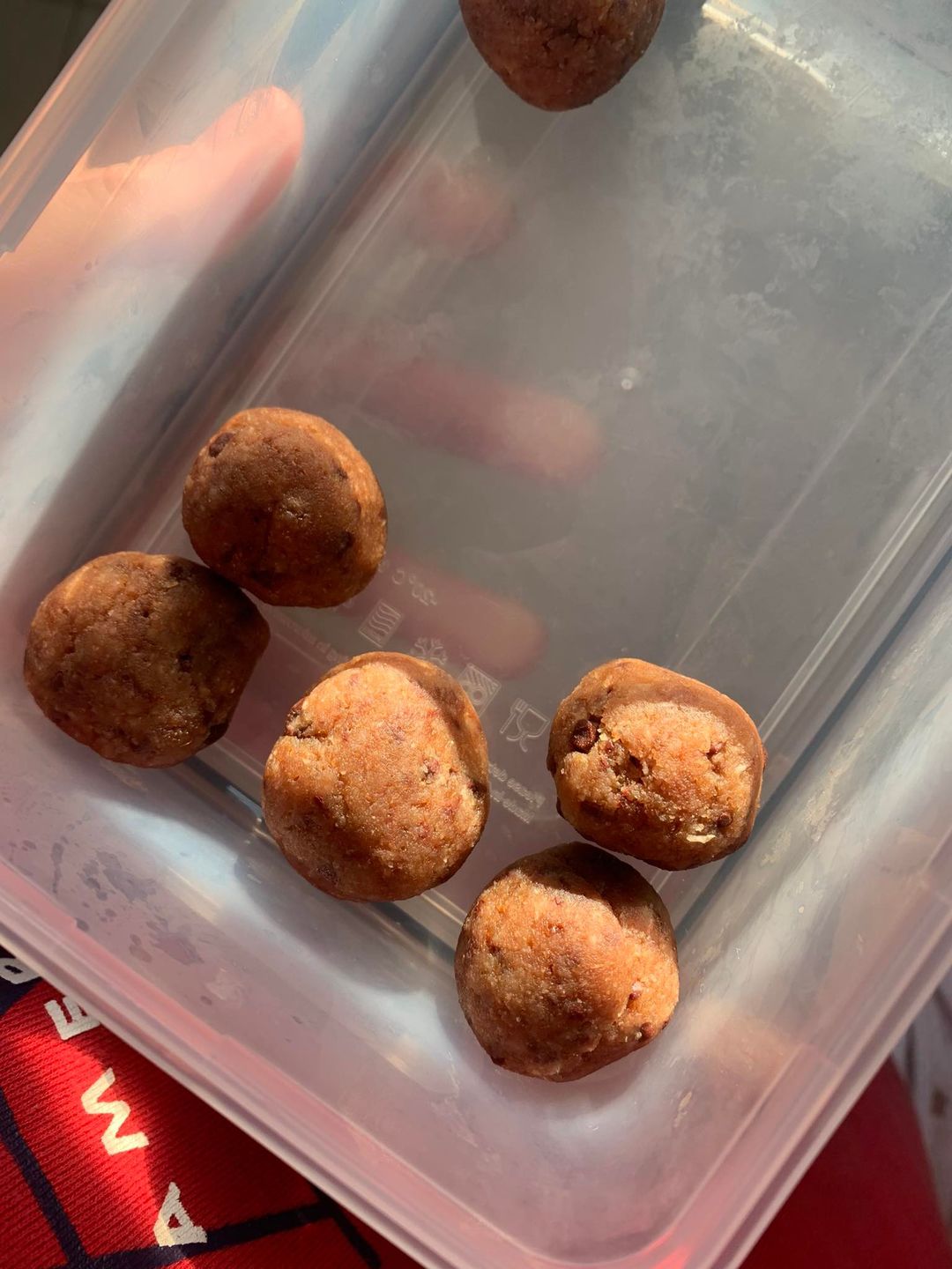 Customer photo review of Cookies & Cream Rad Ball Mix