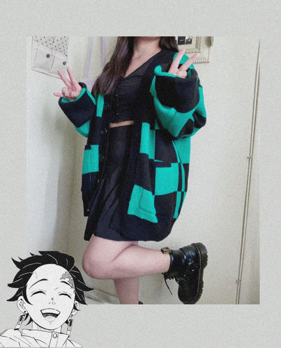 Customer photo review of Fire Dance Cardigan