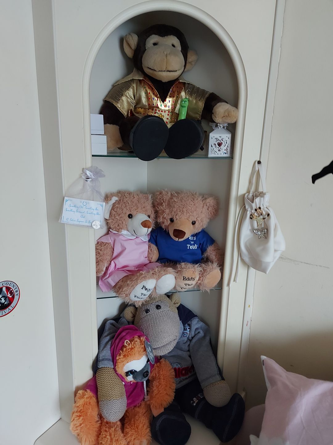 Customer photo review of Peggy The Girl Teddy Bear