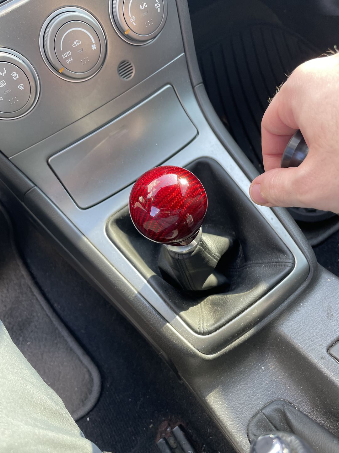 Customer photo review of Damaged Shift Knobs