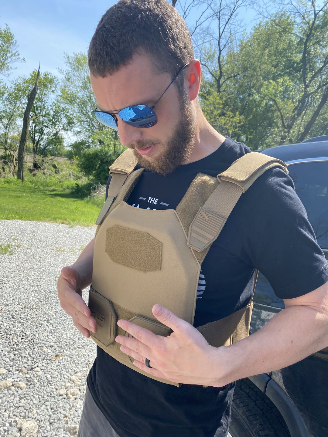 Customer photo review of RTS Tactical Advanced Sleek 2.0 Plate Carrier - 10X12