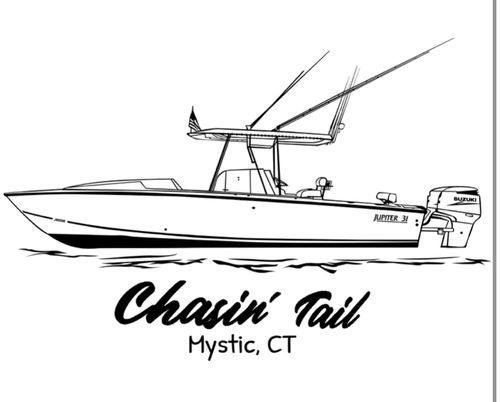 Customer photo review of Custom Digital Boat Artwork