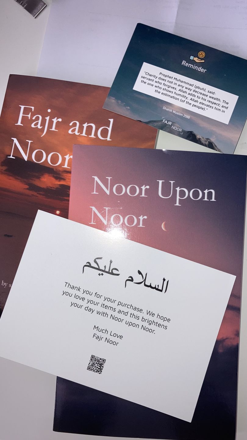 Customer photo review of Noor upon Noor
