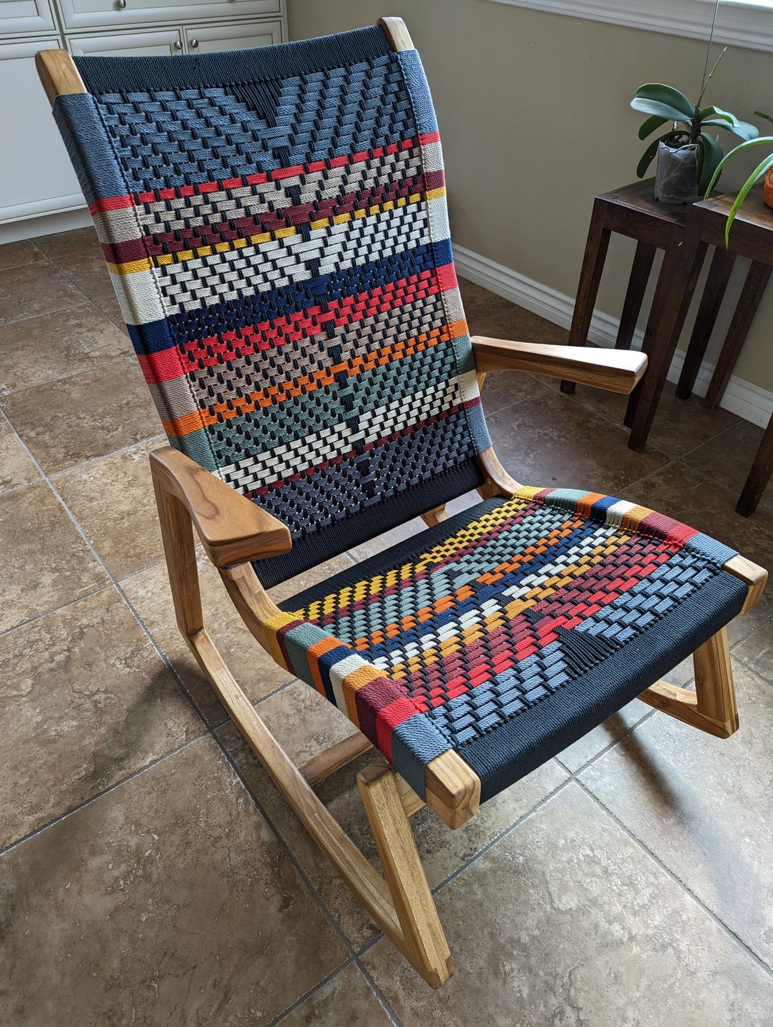 Customer photo review of Amador Rocking Chair | San Geronimo Pattern