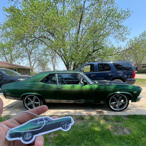 Customer photo review of One Custom Air Freshener