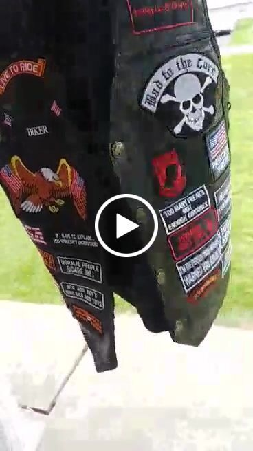 Customer video review of Leather Vest
