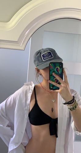 Customer photo review of Vintage Ford Trucks Strapback Hat